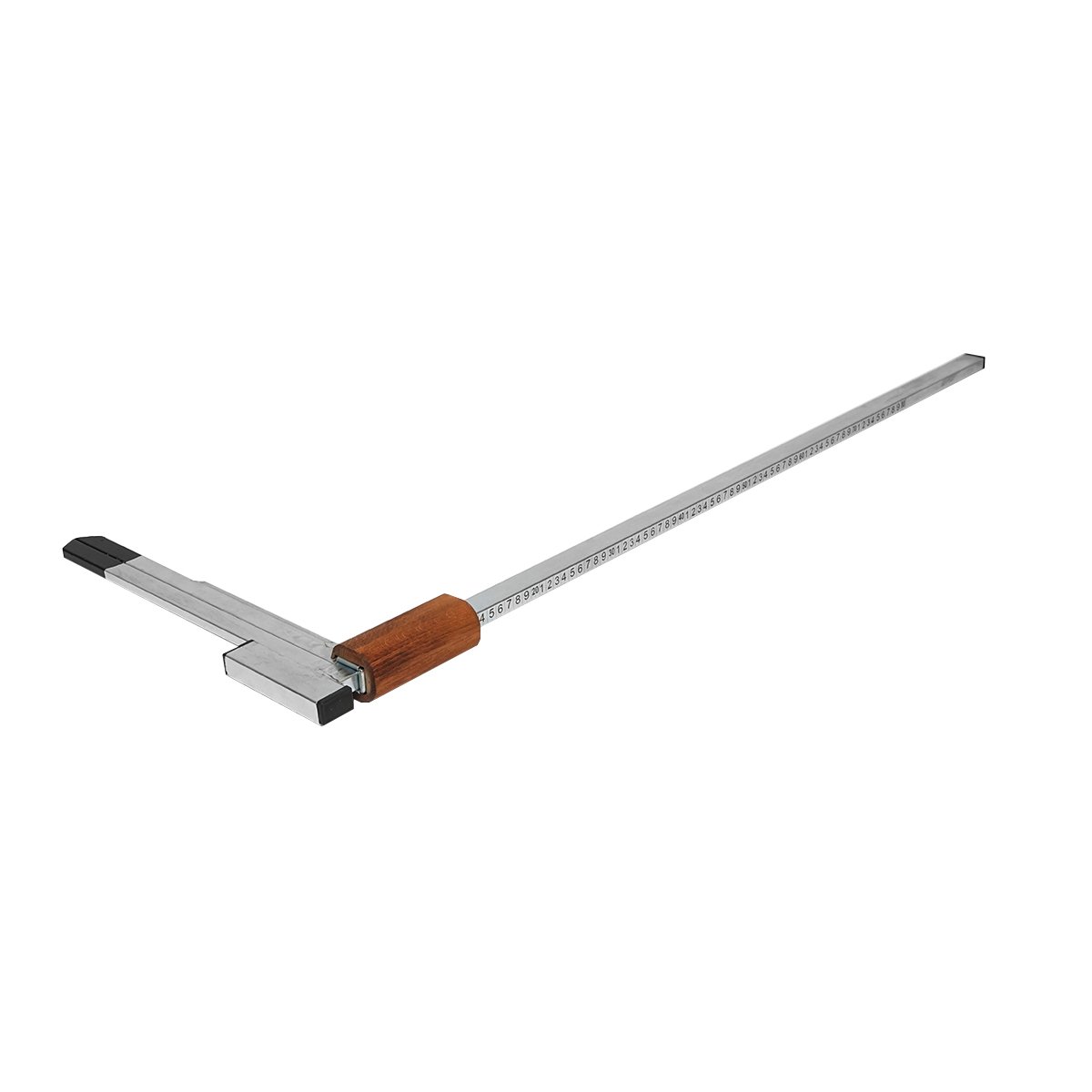 Clupa forestiera 800mm metalica cu maner de lemn